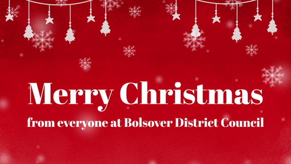 Merry Christmas from everyone at Bolsover District Council