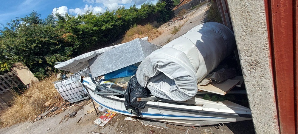 Duke street fly tip