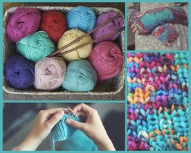 knit collage