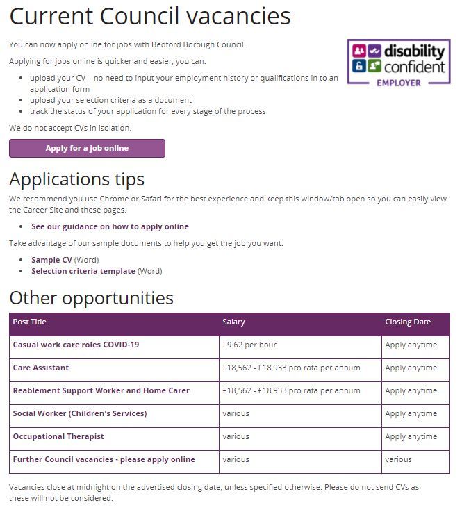 Jobs Hub Vacancy EBulletin
