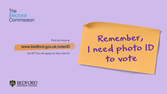 Remember you need photo ID to vote