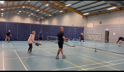Senior Pickleball session