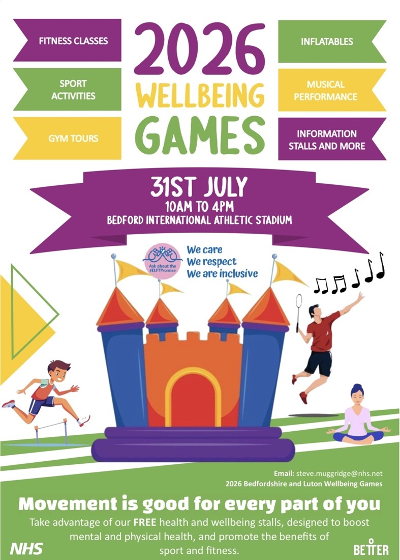 Bedfordshire and Luton Wellbeing Games