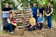 BGS wilding group building a bug hotel
