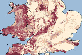 Updated radon map for Great Britain published