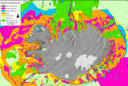 The Seabed substrate map of Iceland’s marine areas