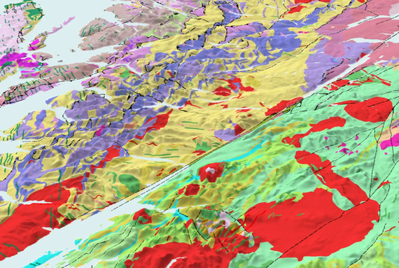BGS geology dataset
