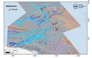 Seabed geology map of offshore East Anglia