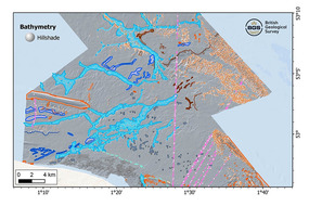 Offshore geology map of East Anglia