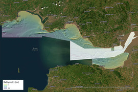 Seabed geology map of Bristol Channel extended