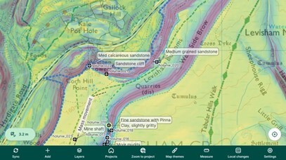 BGS geological data capture tool