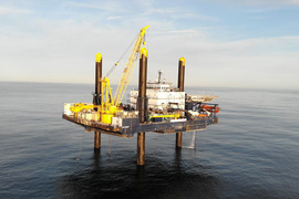 The Liftboat Robert. © Everest@ECORD_IODP3_NSF