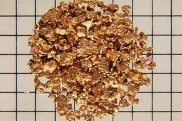 Alluvial gold. BGS © UKRI. (P102730)