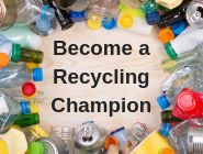 become a recycling champion