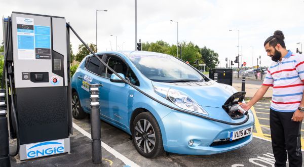 Electric vehicle charging point