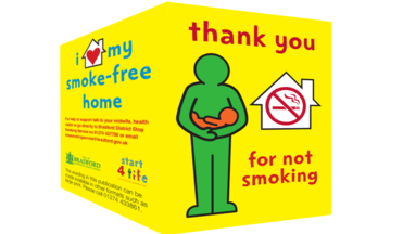 Smoke-free home outer card