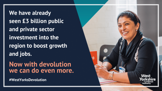 We have already seen £3 billion public and private sector investment into the region to boost growth and jobs.