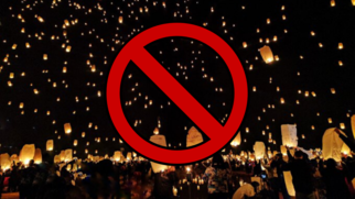 Do not use sky lanterns