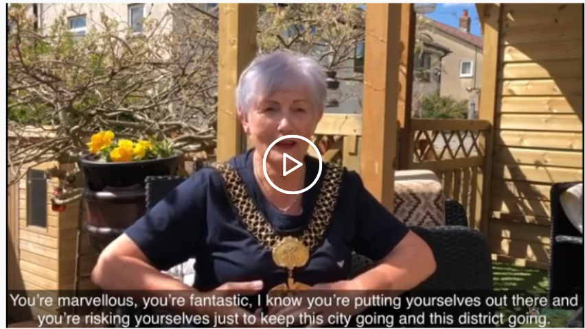 Video message from the Lord Mayor