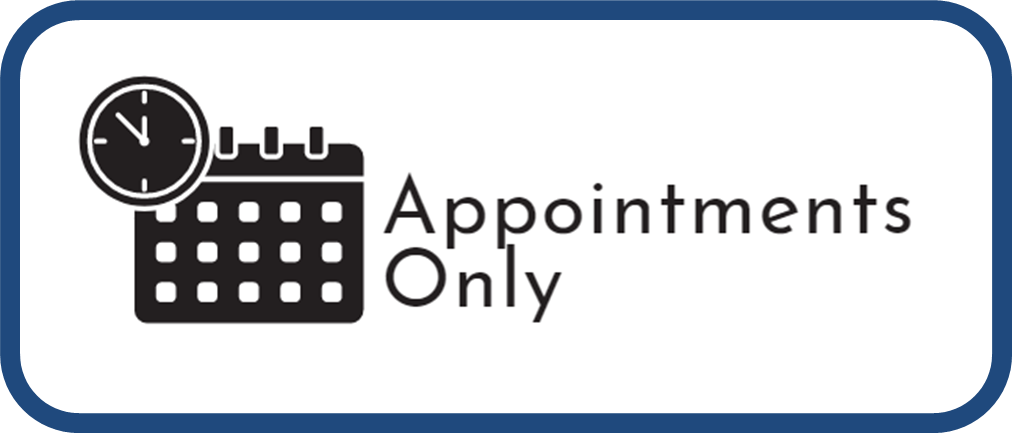 Appointments Only