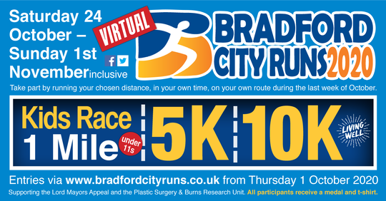 Virtual Bradford City Runs Banner