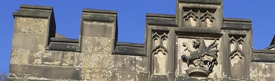 Dragon on Cliffe Castle