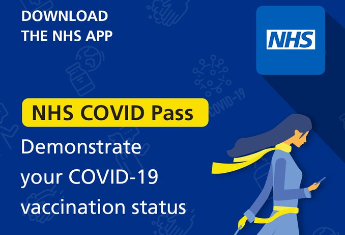 Download the NHS Covid pass App