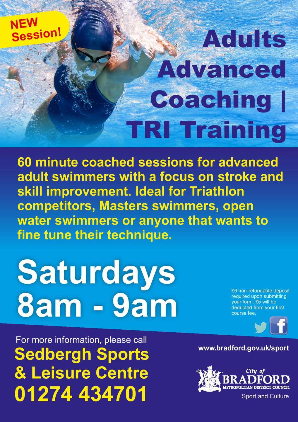 Triathlon training - Sedbergh Sports and Leisure Centre