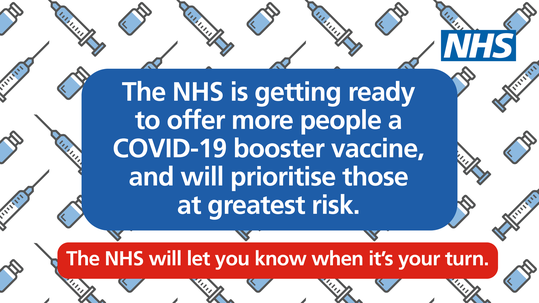 The NHS is getting ready for your Covid booster