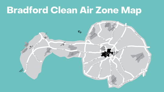 Clean Air Zone Map
