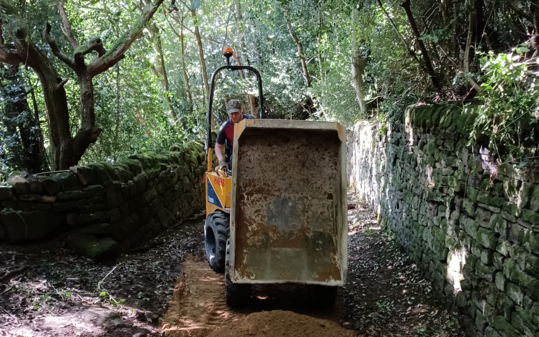 Improvement work in parks and greenspaces