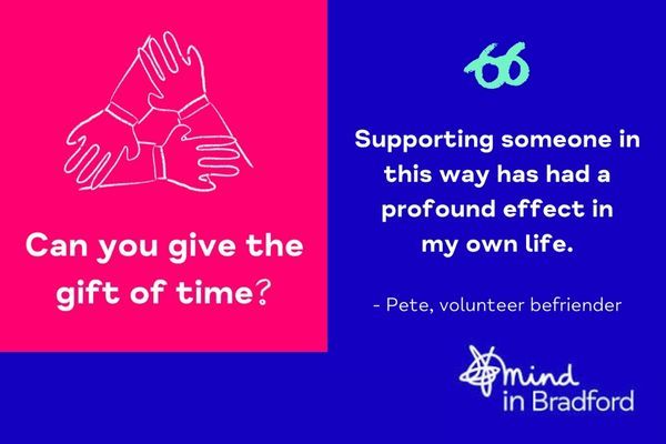 Can you give the gift of time? 