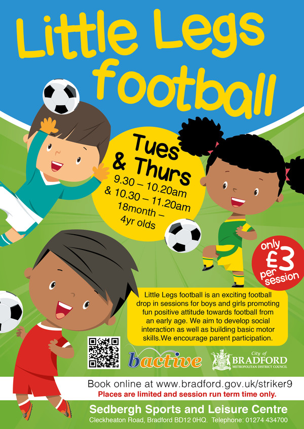 Little Legs Football - Sedbergh Sport And Leisure Centre