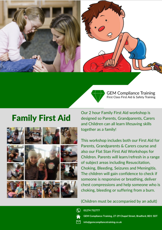 Family First Aid Flyer