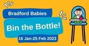 NHS Bin the Bottle logo