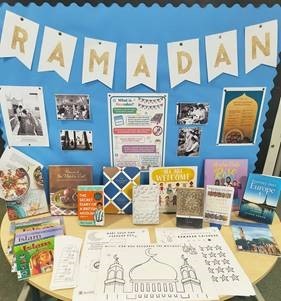 Ramadan - display Keighley Library