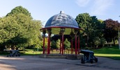 Roberts Park Bandstand Saltaire