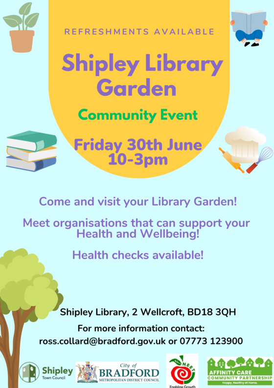 Shipley Library Garden event