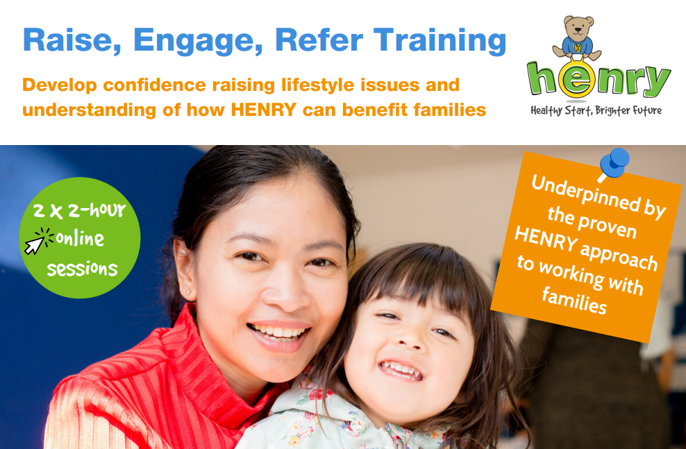 HENRY professionals training - Raise Engage Refer