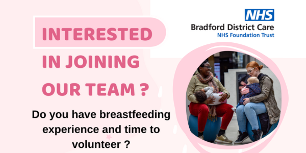 Breastfeeding volunteers - Interested in joining our team?