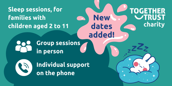 Together Trust - Sleep sessions, for families with children aged 2 to 11