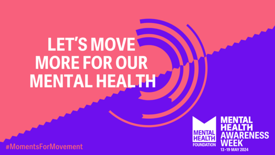 Let's move more for our mental health