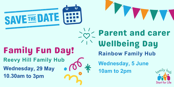 Family Hubs - Family fun and wellbeing days
