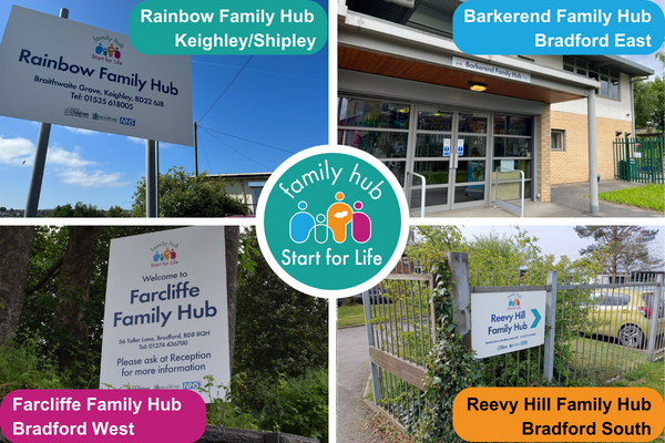 Family Hubs - Rainbow, Barkerend, Farcliffe, Reevy Hill