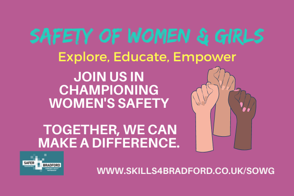 Safety of women and girls - join us in championing women's safety