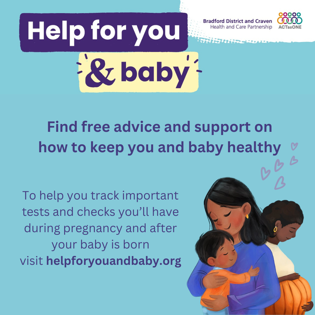 Help for you and baby - free advice and support