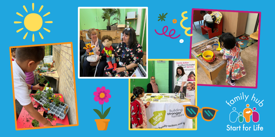 Barkerend Family Hub summer Family Fun and Coffee Morning photo banner