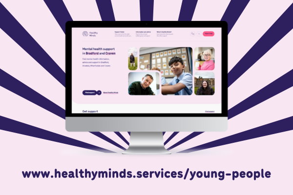 Healthy Minds Website Screenshot