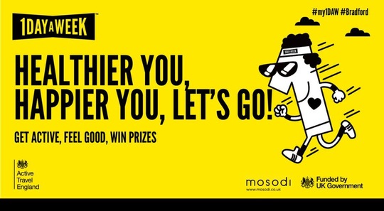 Get active 1 Day A Week and win prizes!