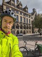 Barry Cusack cycle to work